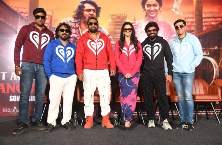 KD movie song RELEASED.  ಕೆಡಿ ಚಿತ್ರದ ಎರಡನೇ ಹಾಡುಸೆಟ್ಟಾಗಲ್ಲಾ ಕಣೆ ನಂಗೂ ನಿಂಗು..