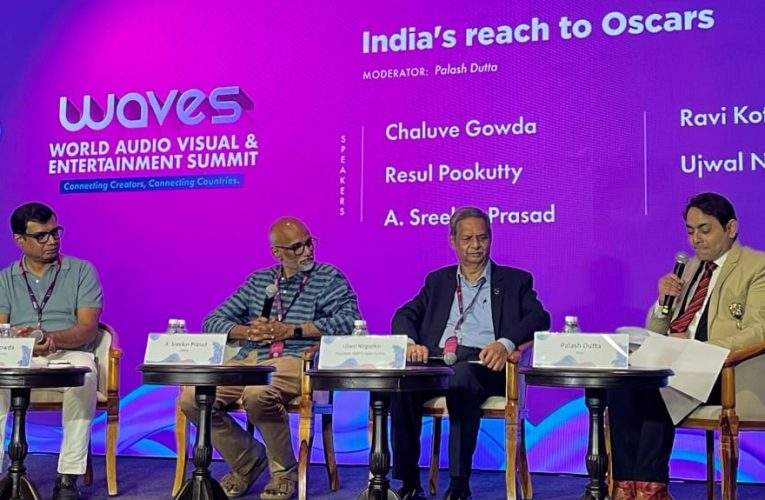 Chalvegowda, co founder of Hombale Films, was Present at the Prestigious Waves Summit 2025.  ಮುಂಬೈನಲ್ಲಿ ನಡೆದ WAVES Summit 2025 ರಲ್ಲಿ ಹೊಂಬಾಳೆ ಫಿಲ್ಮ್ಸ್‌ನ ಸಹ ಸಂಸ್ಥಾಪಕ ಚಲುವೇ ಗೌಡ ಅವರ ಉಪಸ್ಥಿತಿ.