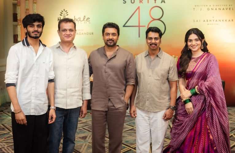A new film has been officially announced, bringing together Tamil star Suriya, actress Kayadu Lohar, and director T. J. Gnanavel under the production of Hombale Films’ Vijay Kiragandur.  ಭಾರತೀಯ ಚಿತ್ರರಂಗದಲ್ಲಿ : ಹೊಂಬಾಳೆ ಫಿಲಂಸ್ ನ ಮತ್ತೊಂದು ಸಂಚಲನ.